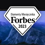 banner z laptopem i logo Diamenty Forbes 2023