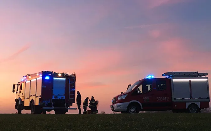 Proget zarządzanie mobilnością dla sektora publicznego, wozy Ochotniczej Straży Pożarnej