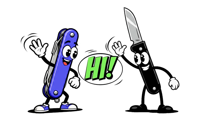 MDM (szwajcarski scyzoryk) i antywirus (zwykły nóż) witają się