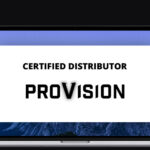 banner with a laptop screen, the Provision logo and the inscription "certified distributor"