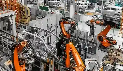 Proget mobility management for production, manufacturing plant with machinery