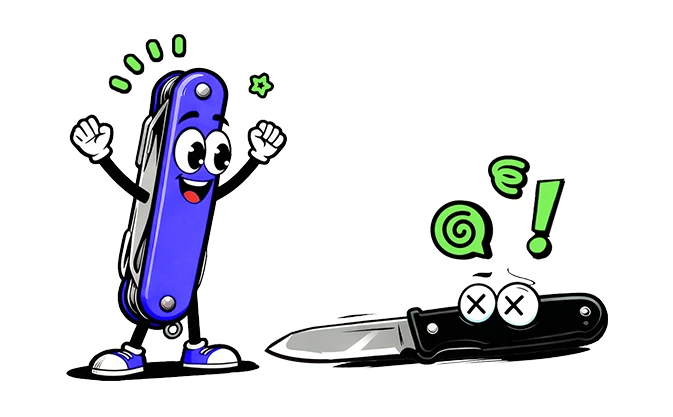 MDM (Swiss Army knife) defeated antivirus (ordinary knife)