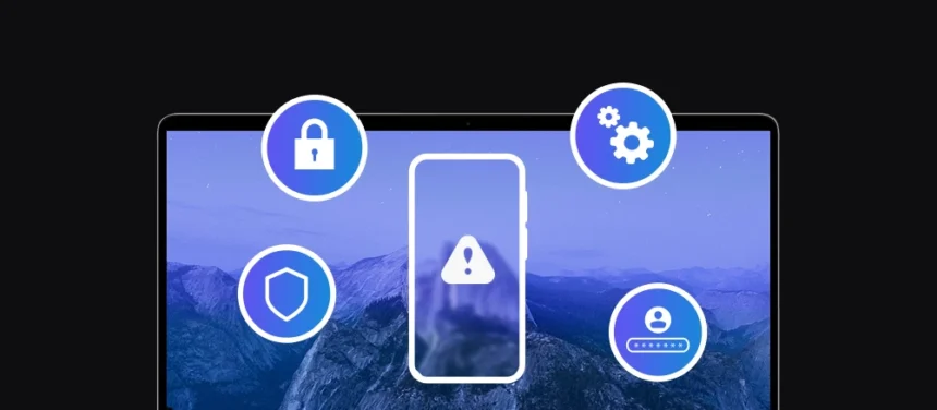 securing work phone, mobile data protection
